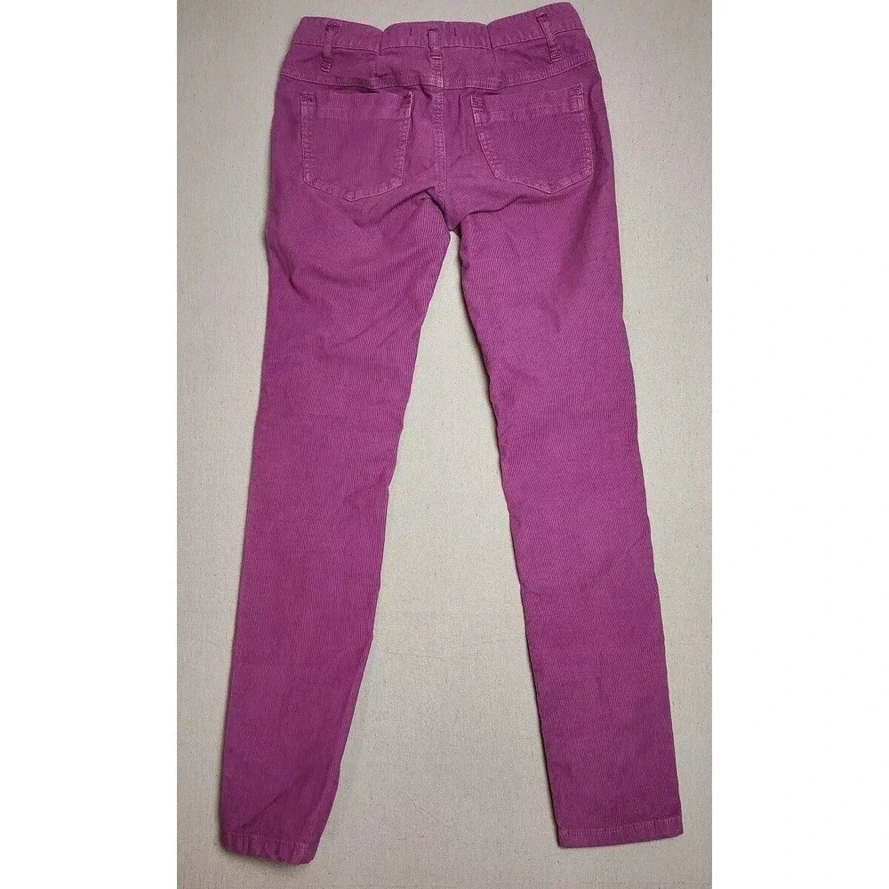We The Free Free People Women's Pink Corduroy Low Rise‎ Tapered Pants Size W29 V